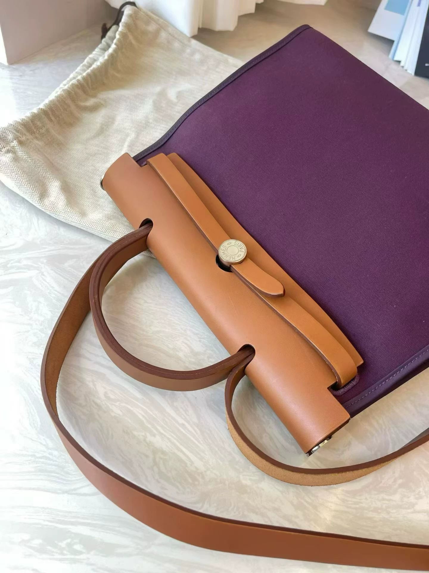 020326-33 Hermes Herbag 31 handbag