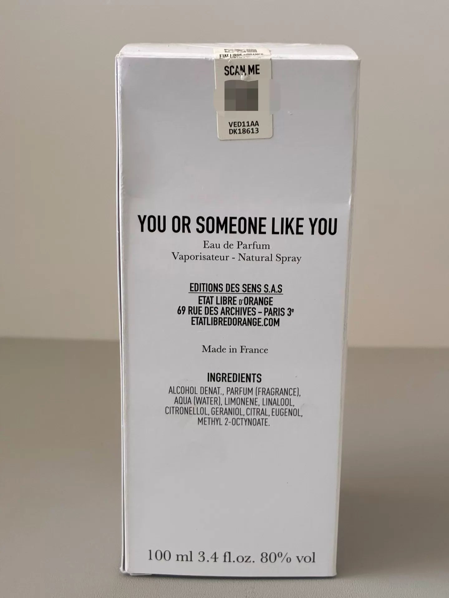 200726-163 Liberate Orange County 100ml 3.4 oz