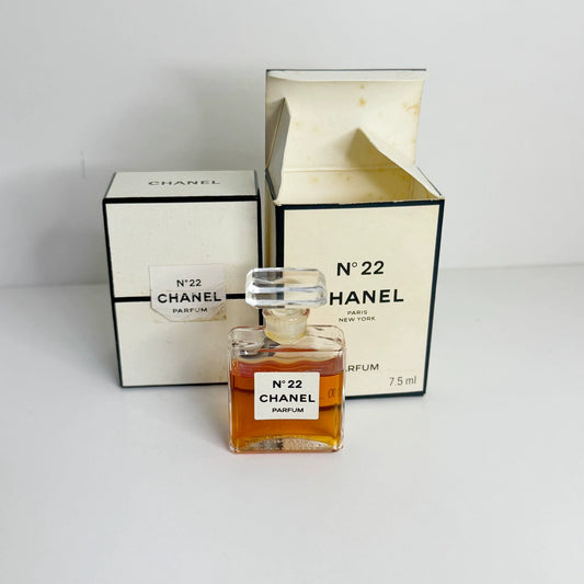 100925-18 Chanel No 22 Parfum Perfume 7.5ml 0.25 oz