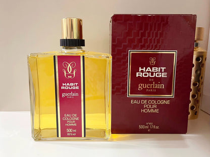050926-80 Guerlain red edc rare Cologne 500ml 16.9 oz
