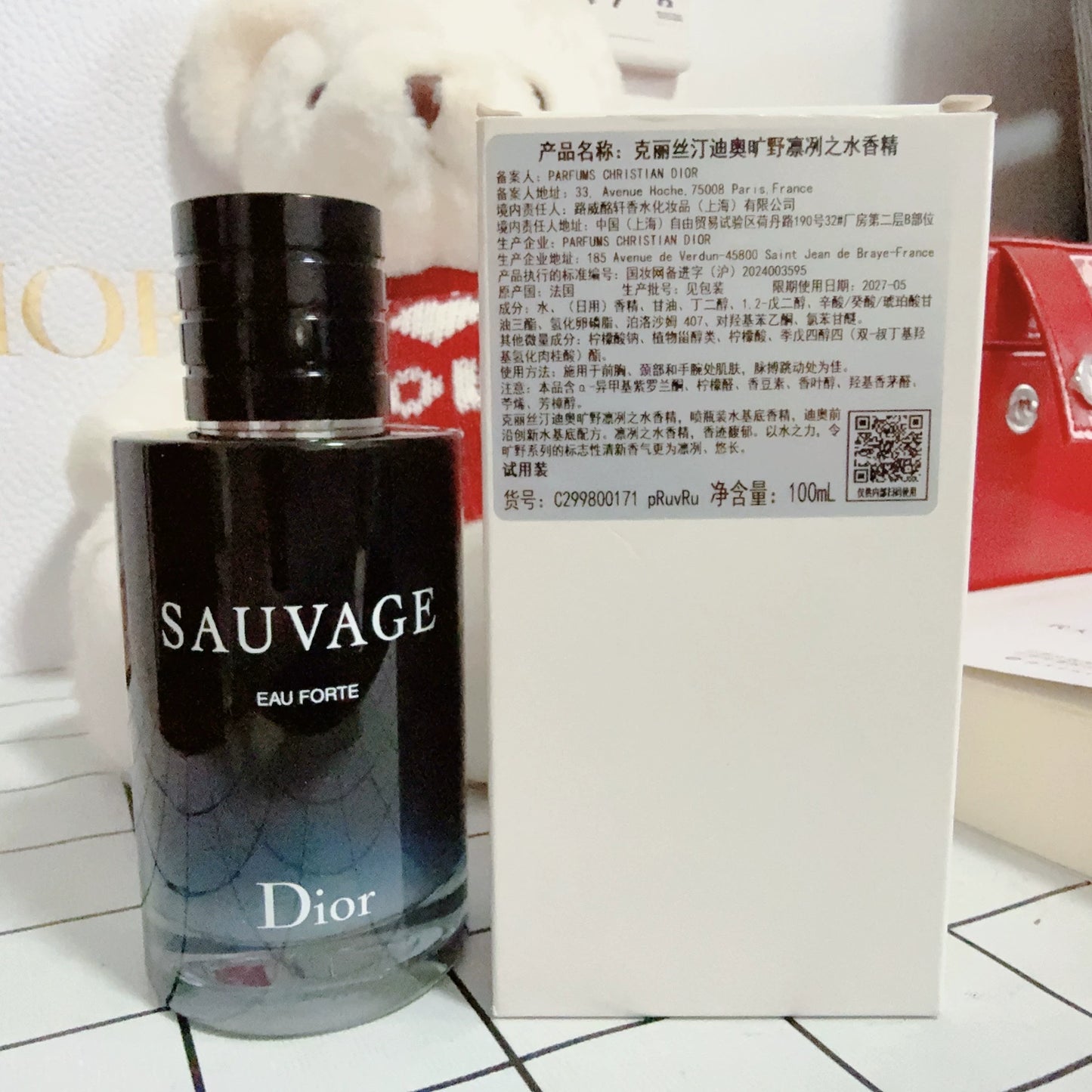 051125-65 Christian Dior 100ml 3.4oz EAU FORTE