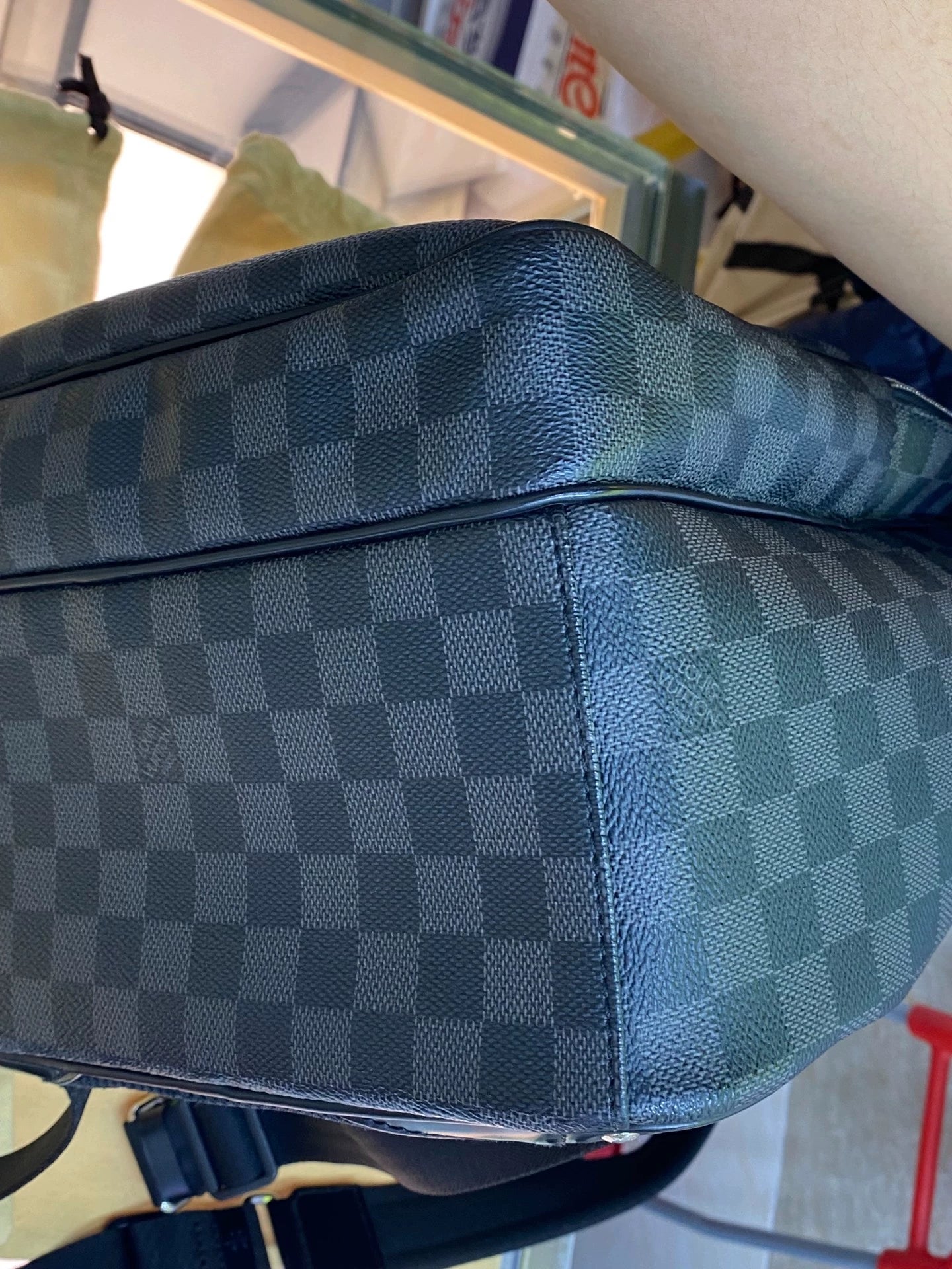 051124-19 Louis Vuitton LV checker backpack bag