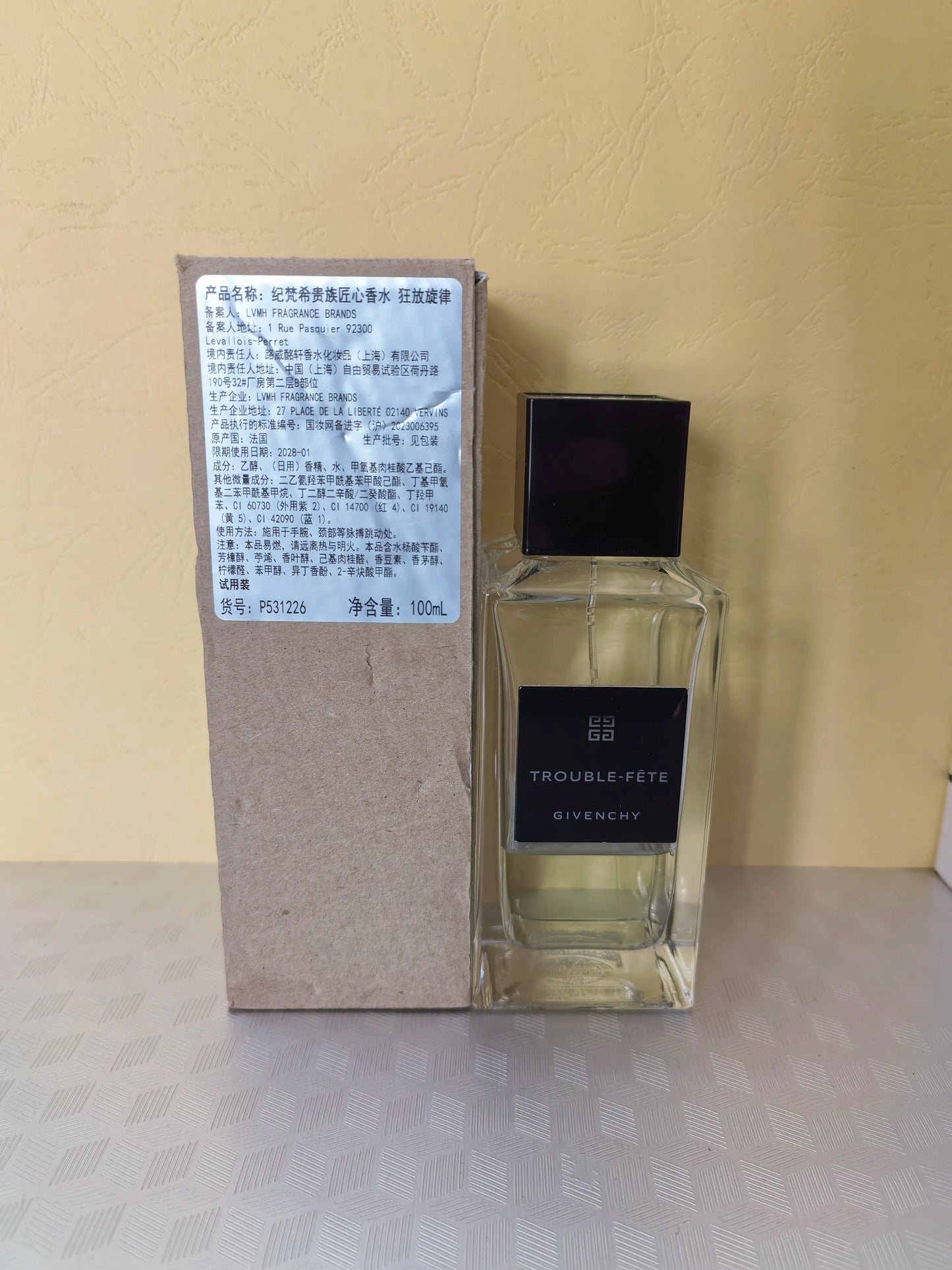 050926-107 Givenchy aristocratic craftsmanship wild Perfume 100ml 3.4 oz
