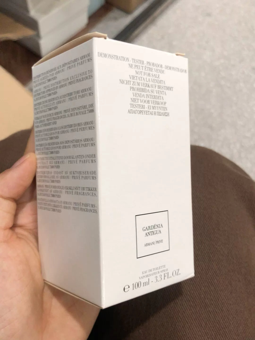 150726-44 Armani Noble Fresh Antigua 100ml 3.4 oz