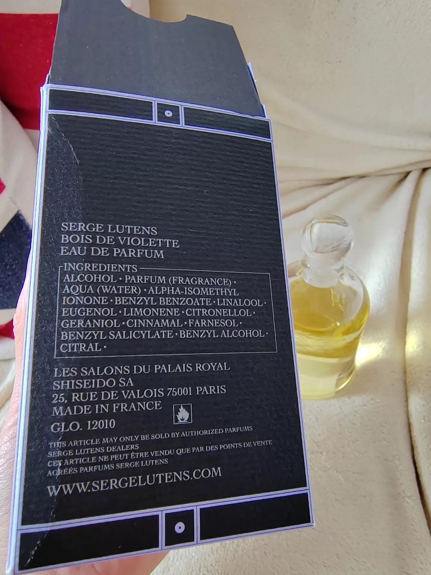 210526-34 Serge lutens bois de violette edp eau de parfum 75ml 2.5 oz
