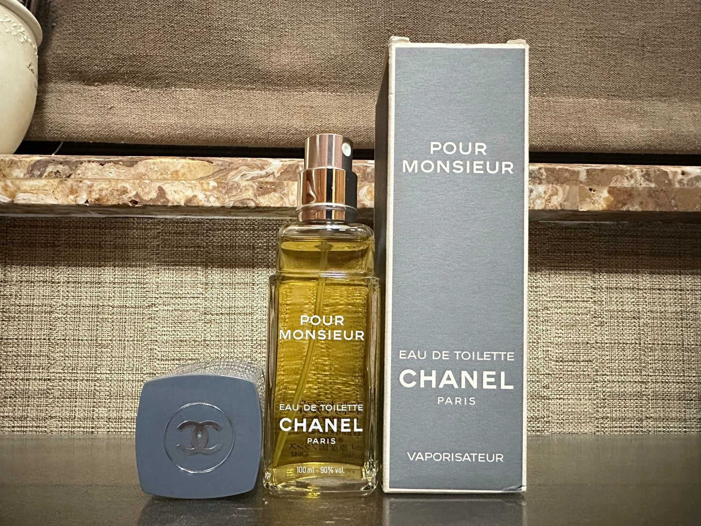 091025-66 Chanel pour monsieur Eau de Toilette EDT 100ml 3.4oz