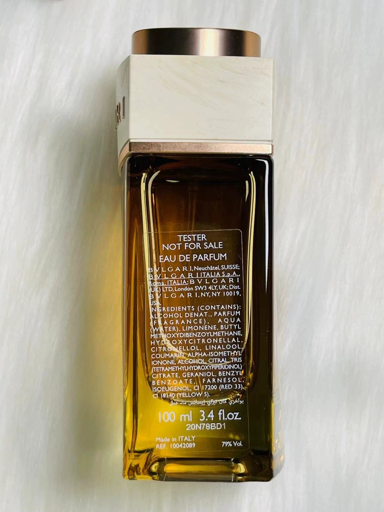 130326-41 Bvlgari Warm Place Men Perfume 100ml  3.4oz