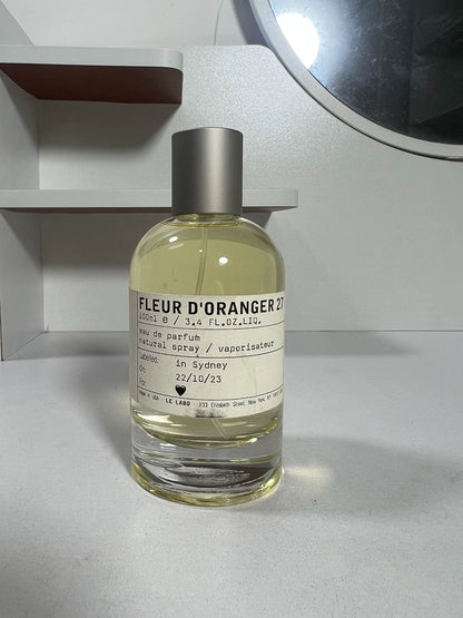 070926-28 Le Labo Lab Orange Blossom Perfume 100ml 3.4 oz