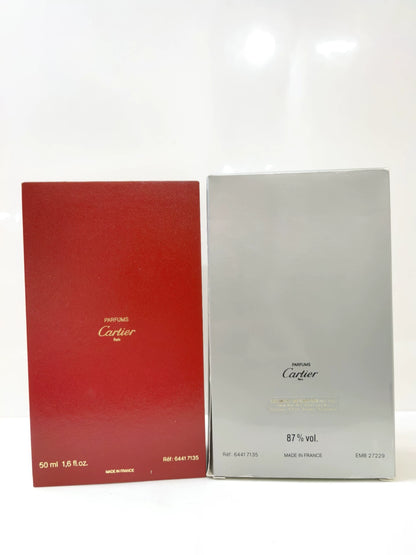 311225-12 Cartier Eau de Toilette EDT 50ml 1.7oz
