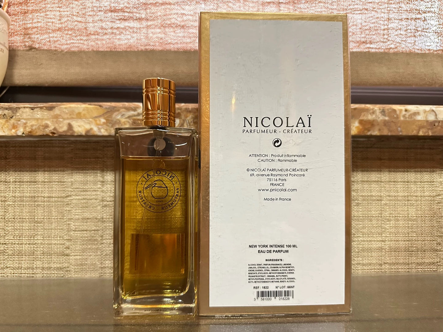 060126-90 Nicolai Eau de Parfum EDP 100ml 3.4oz