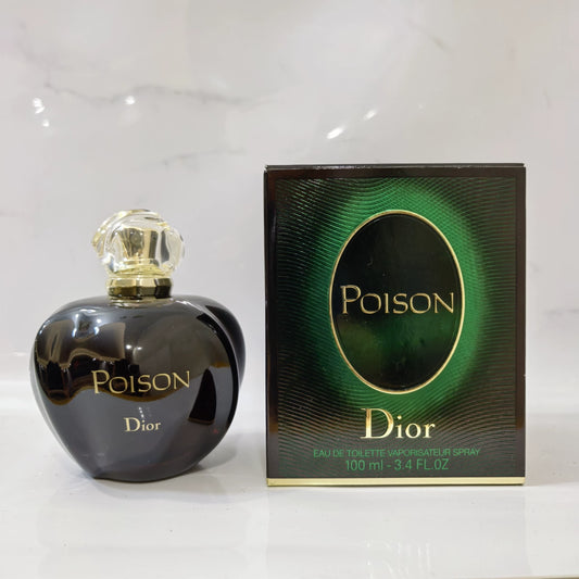 250825-3 Christian Dior Poison Eau de Toilette EDT 100ml 3.4oz