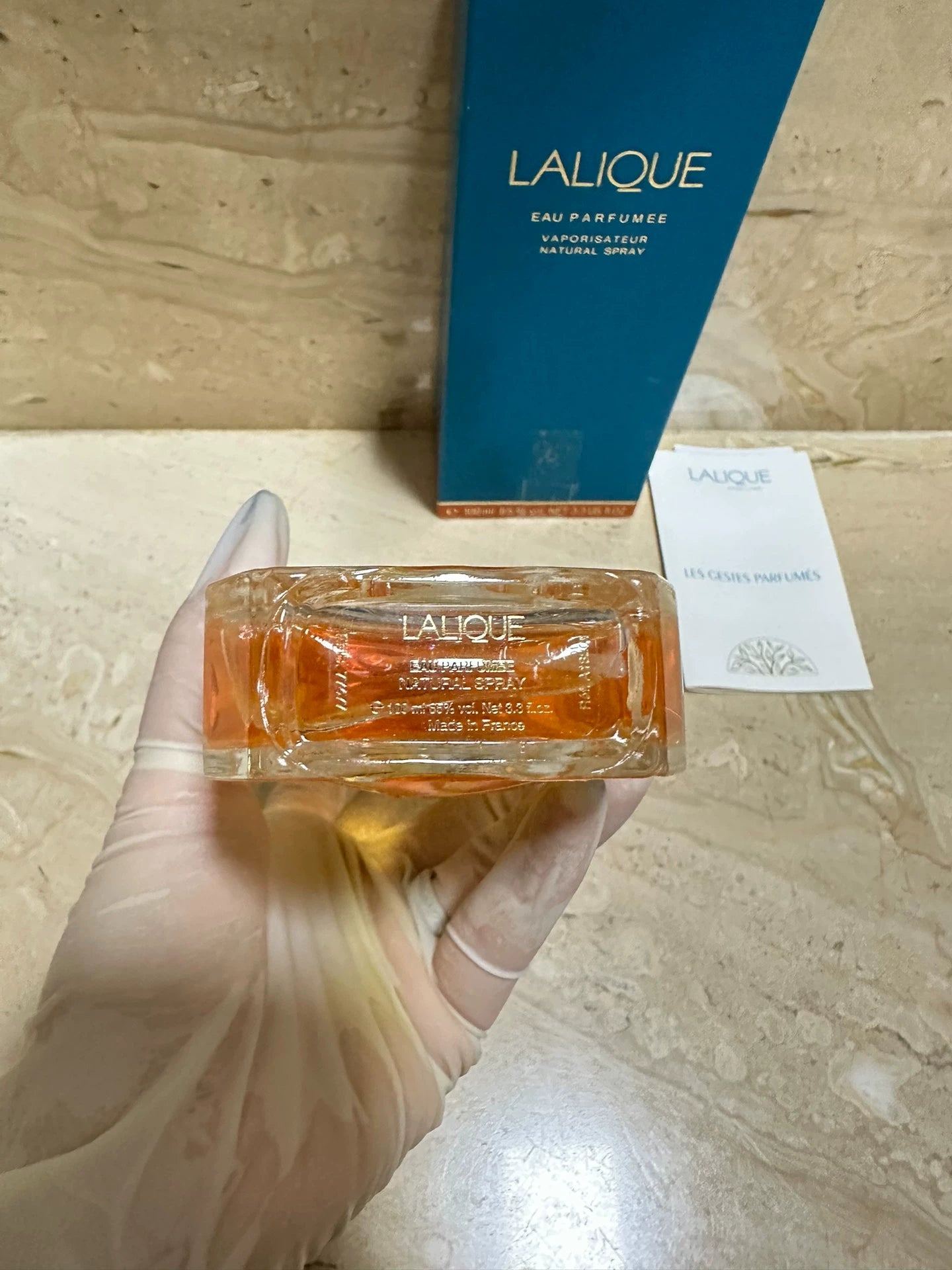 270526-209 Lalique eponymous lady Crystal Parfum 100ml 3.4 oz