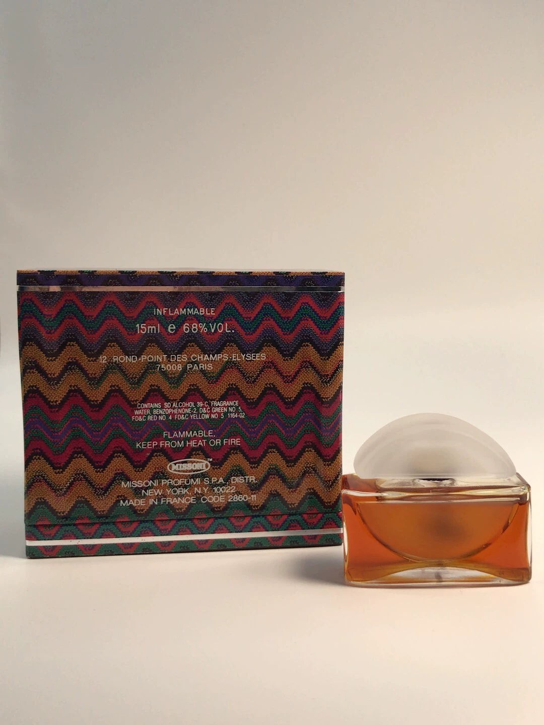 130125-27 Missoni Misony  15ml 1/2 oz Parfum Perfume