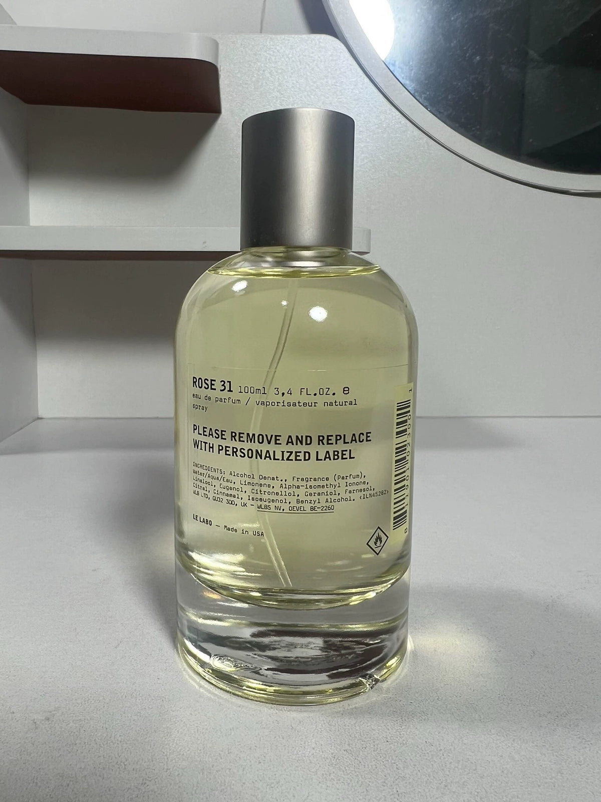 211026-59 Le Labo Vaporisateur Parfum 100ml 3.4 oz