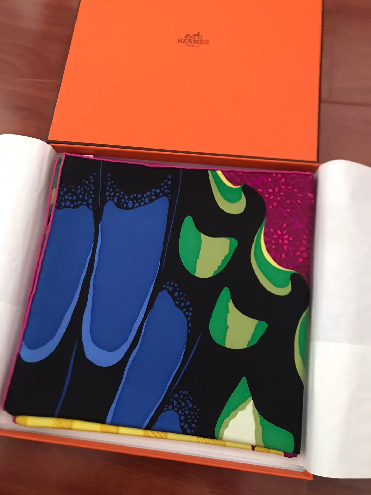 160826-scarf-17 hermes Genuine silk scarves  90 x 90 cm