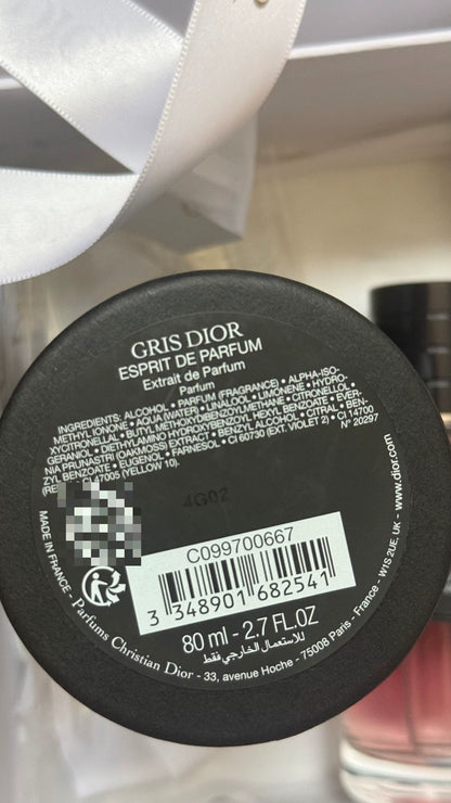 100926-95 Dior GRIS 80ml 2.7 oz