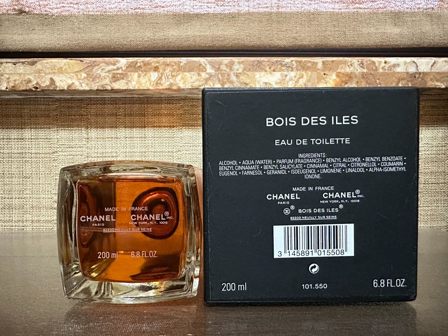 241025-35 Chanel Bois des Îles Eau de Toilette EDT 200ml 6.8oz