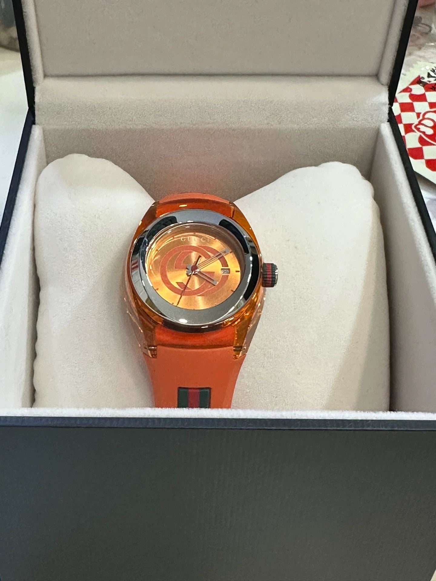 020426-watch-100 Gucci orange watch 35mm
