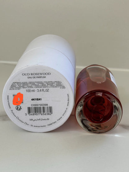 311225-27 Christian Dior 100ml 3.4oz OUD ROSEWOOD