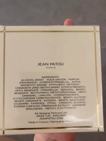 310725-18 Jean Patou 1000 Eau de Toilette EDT 75ml 2.5oz