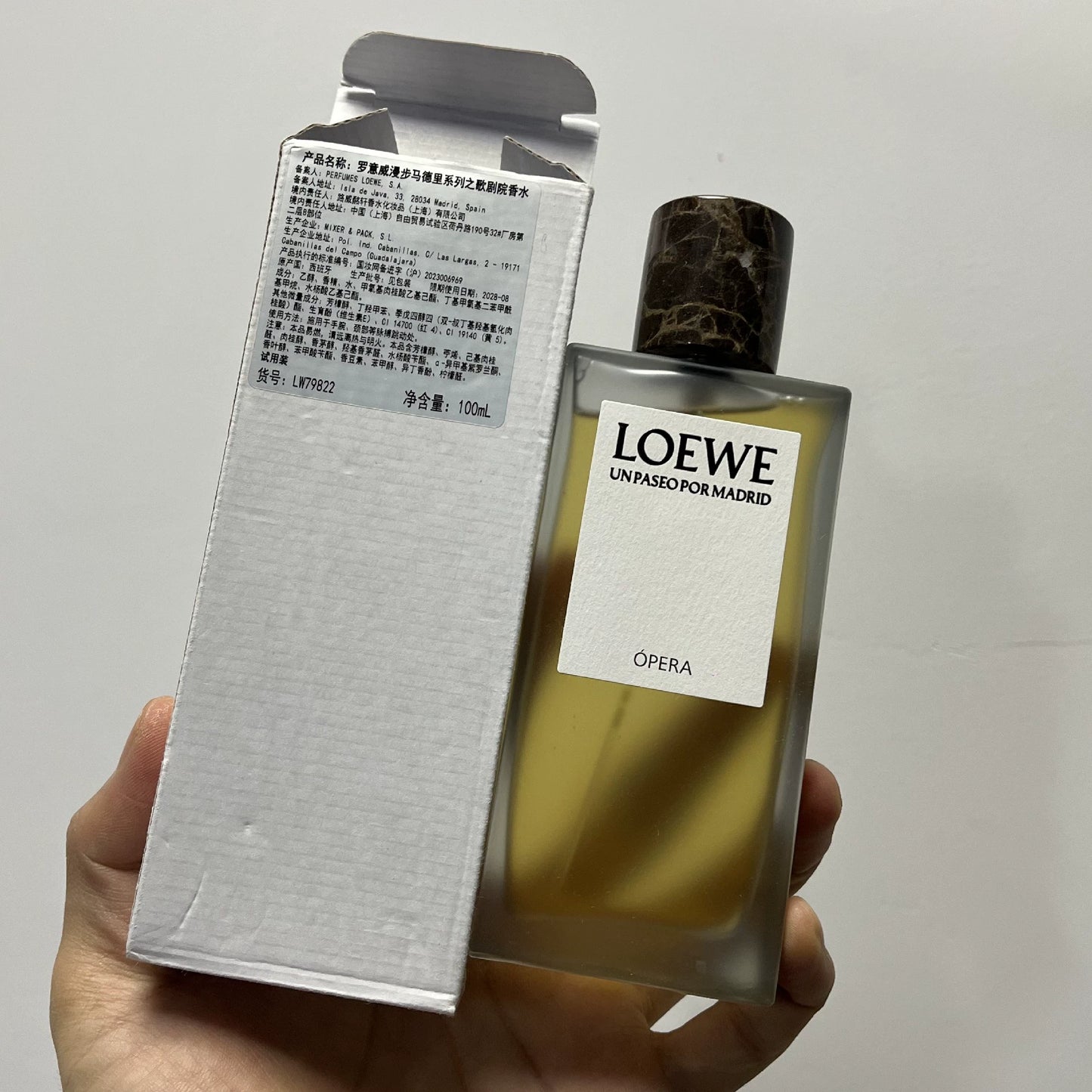 05826-142 Loewe Walk Madrid Perfume 100ml 3.4 oz