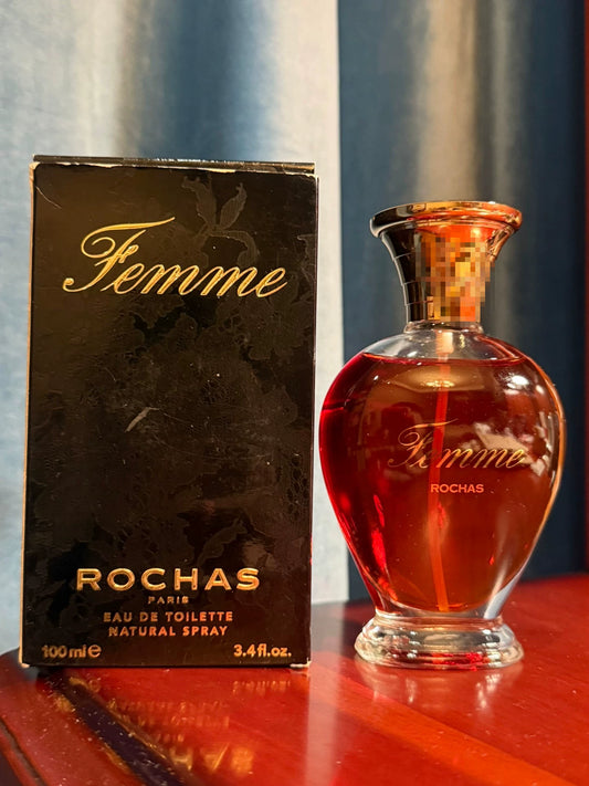 250226-75 Femme rochas 100ml 3.4 oz EDT eau de toilette