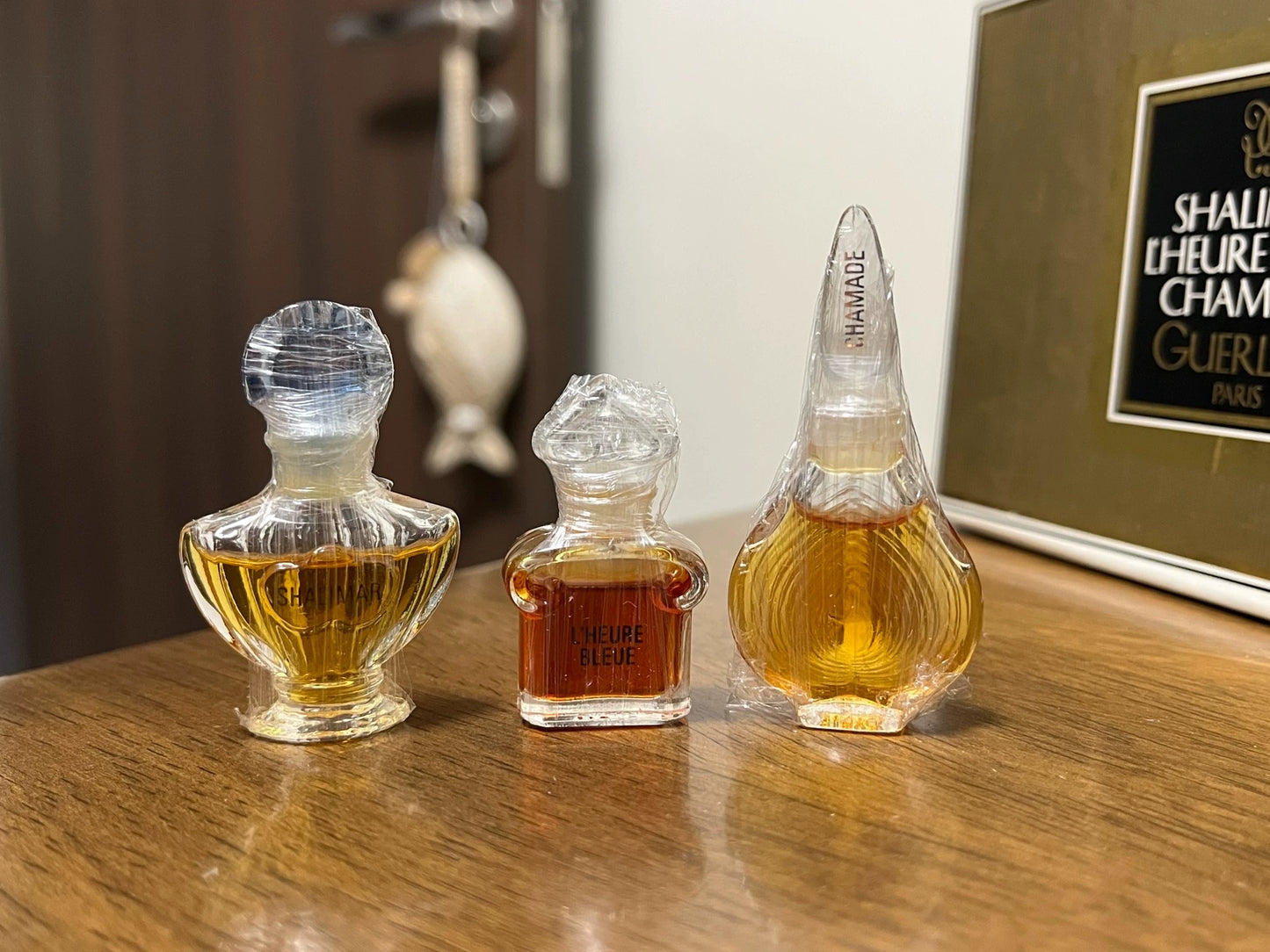 030326-16 Guerlain Shalimar Chamade Perfume  2ml x 3 parfum