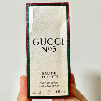 011225-47 Gucci No.3 Eau de Toilette EDT 30ml 1.0oz