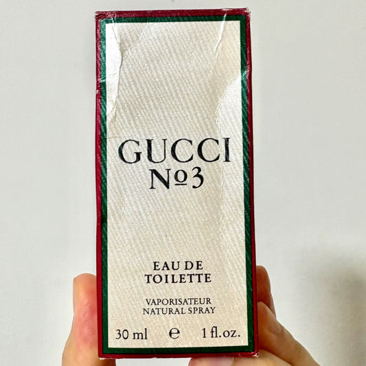 011225-47 Gucci No.3 Eau de Toilette EDT 30ml 1.0oz