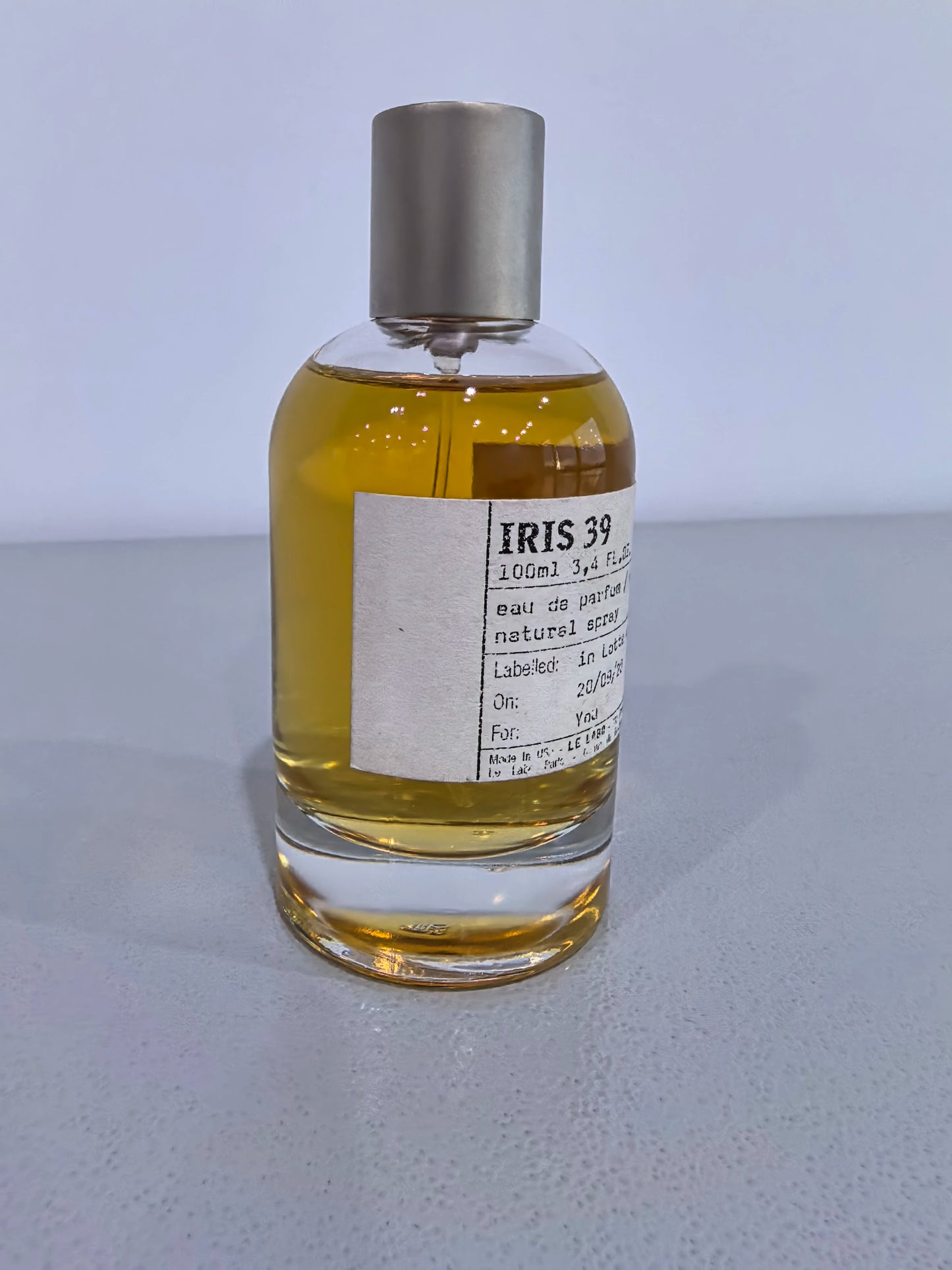200826-19 Le Labo Laboratory Iris Old EDP 100ml 3.4 oz