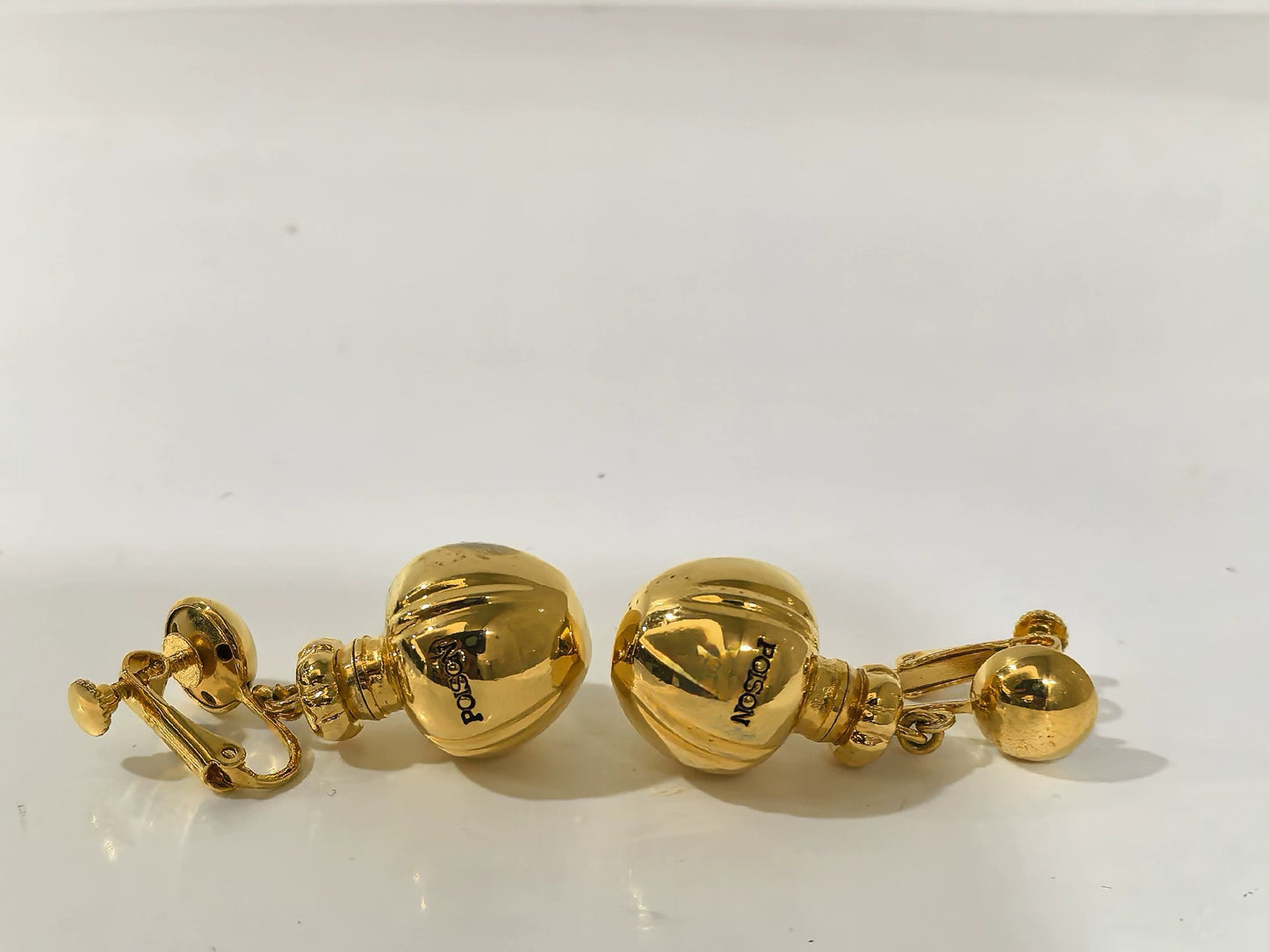 041125-72 Christian Dior Poison Eau de Toilette EDT 30ml 1.0oz earrings par