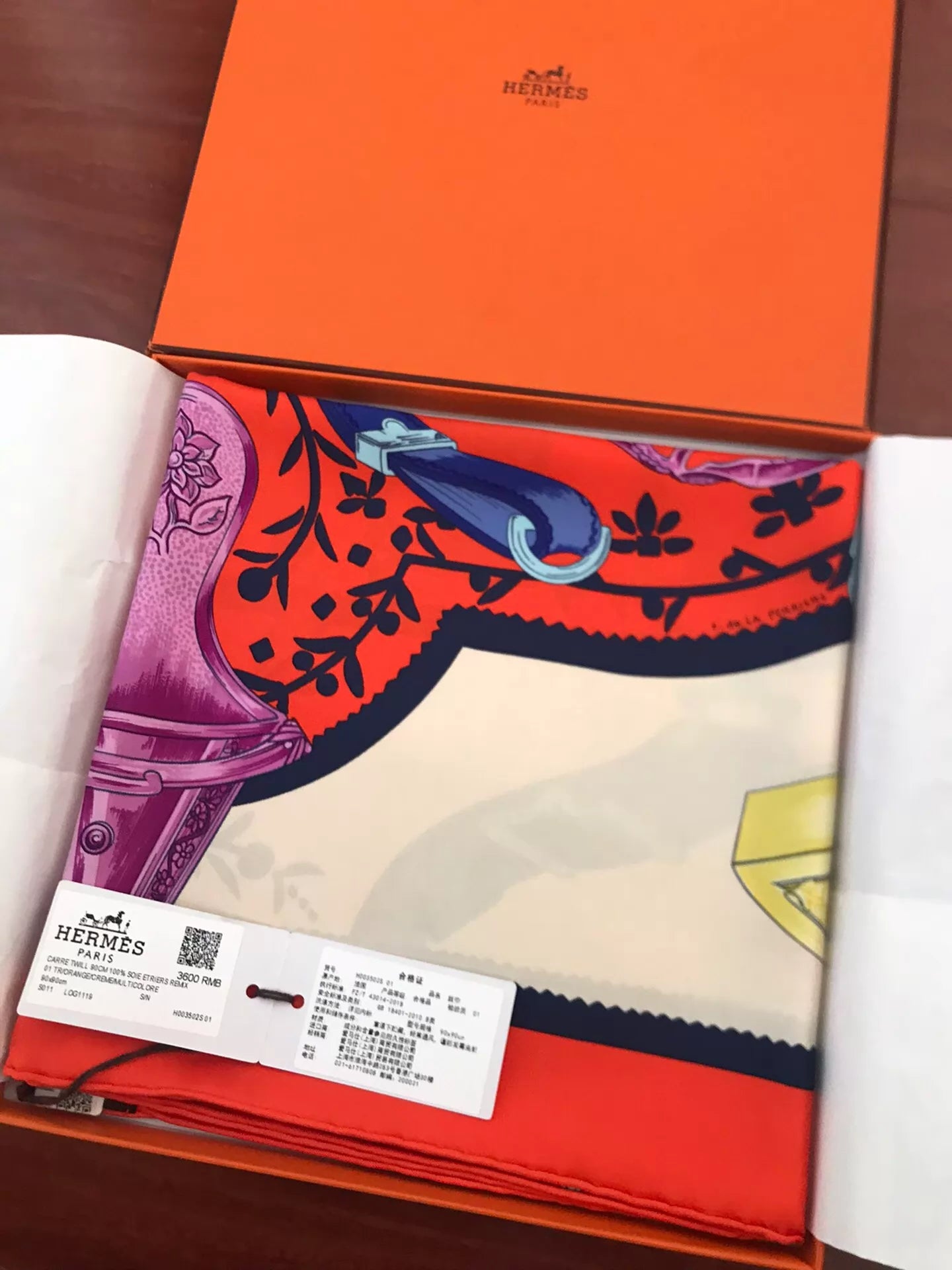 160826-scarf-62 hermes Genuine silk scarves