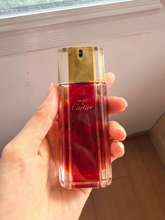 210926-100 Cartier Must genuine guaranteed Perfume 30ml 1 oz