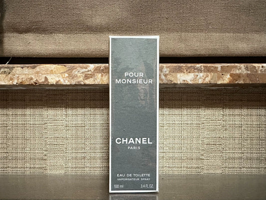 051025-34 Chanel pour monsieur Eau de Toilette EDT 100ml 3.4oz