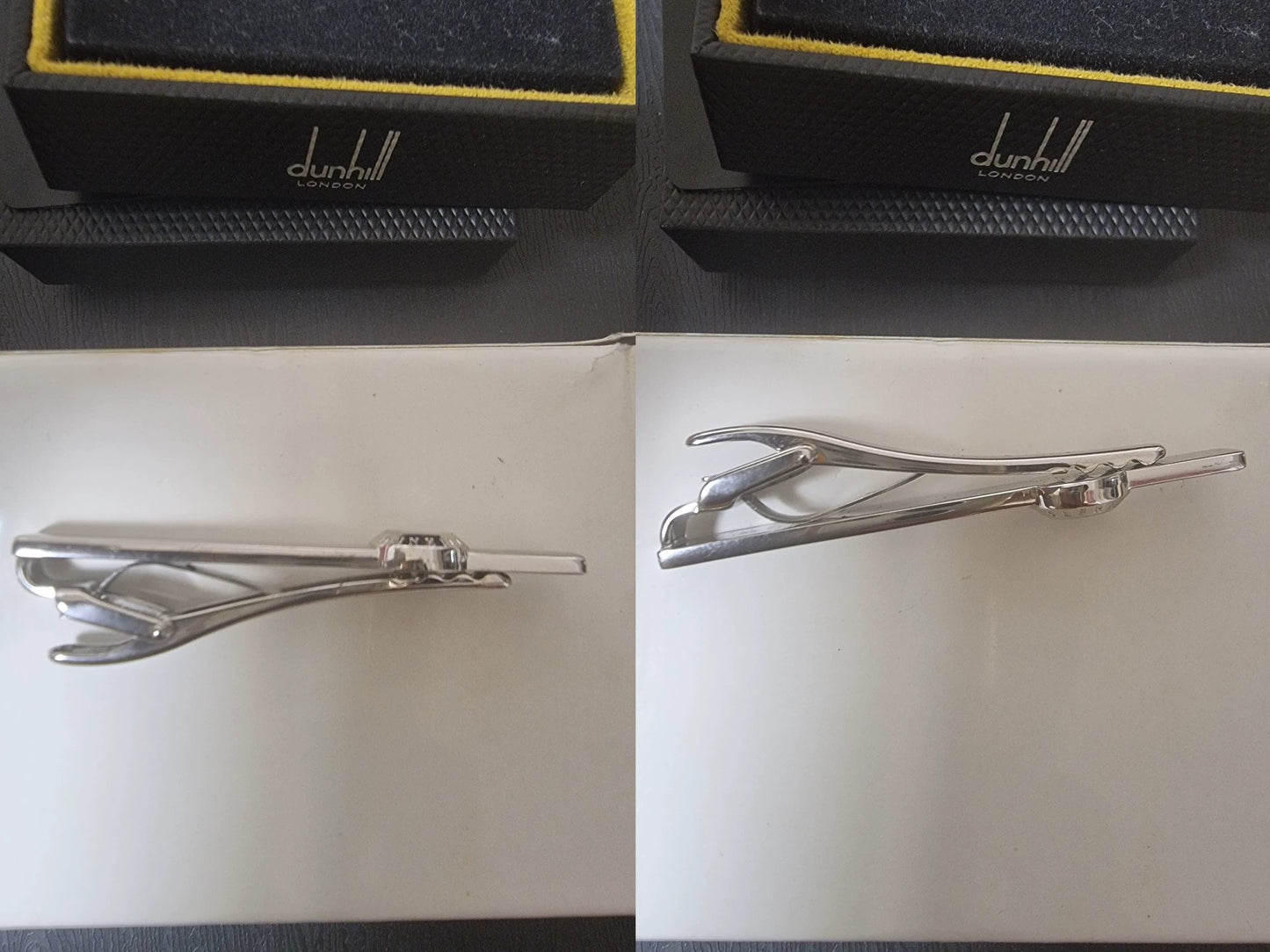 241025-79 Dunhill 925 silver tie clip