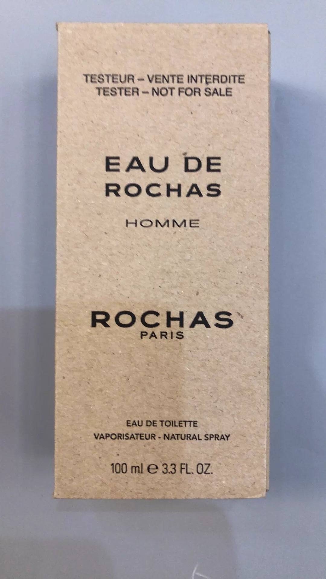 030526-102 Rochas Rosa Eau Men 100ML 3.4 oz
