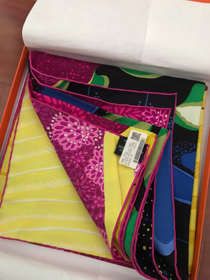 160826-scarf-17 hermes Genuine silk scarves  90 x 90 cm