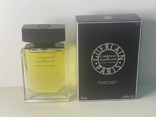 130125-38 Guerlain Instant Men's EDT 75ml 2.5 oz