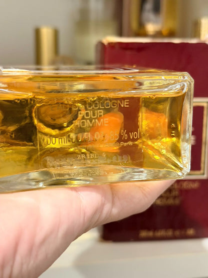 050926-54 Guerlain Habit Rouge red Cologne 200ml 6.8 oz