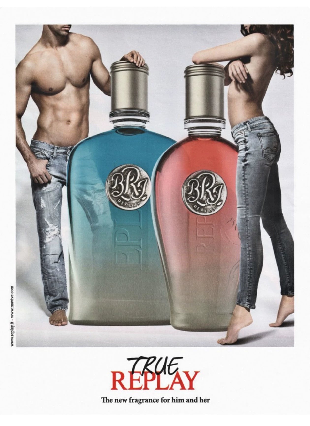 220826-141 TURE REPLAY HIM Perfume 50ml 1.7 oz