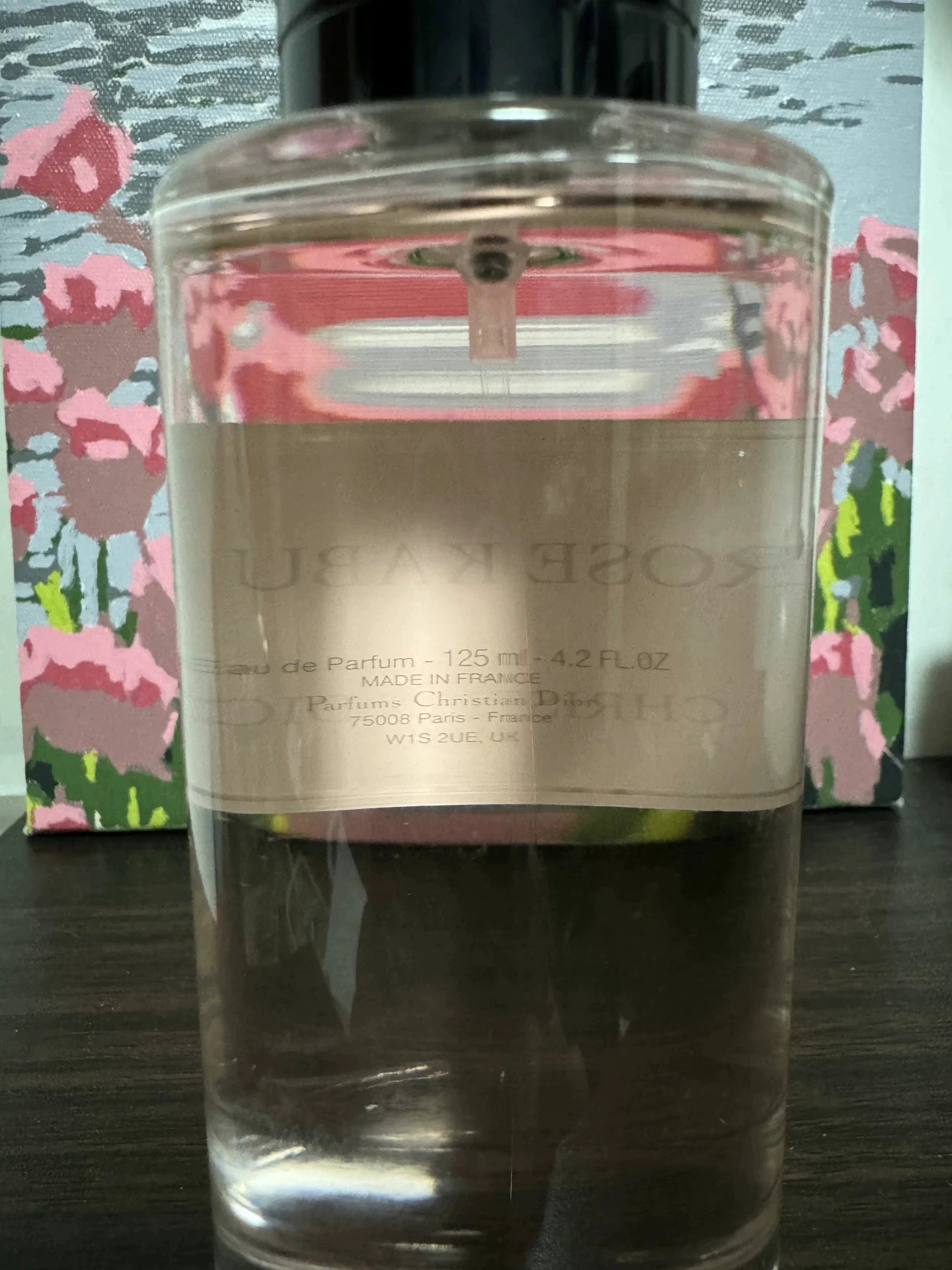 050126-69 Dior Rose Kabuki Parfum Perfume 125ml 4.2oz