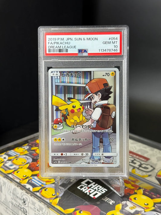 0825-game-23 PTCG pokemon game Card Japanese PSA10 SM11b 054/049