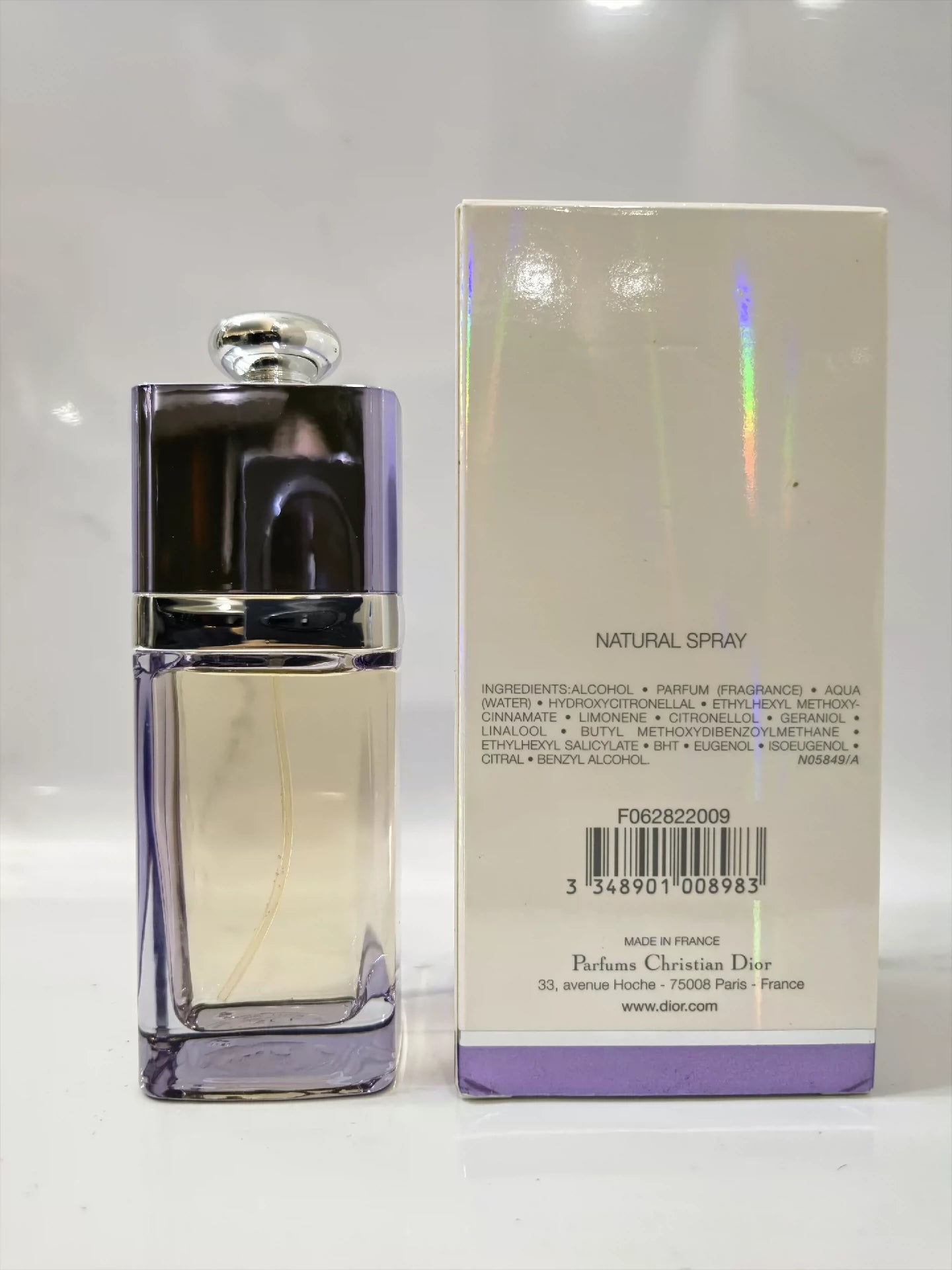 020225-65 Christian Dior Purple Charm 50ml 1.7 oz Addict