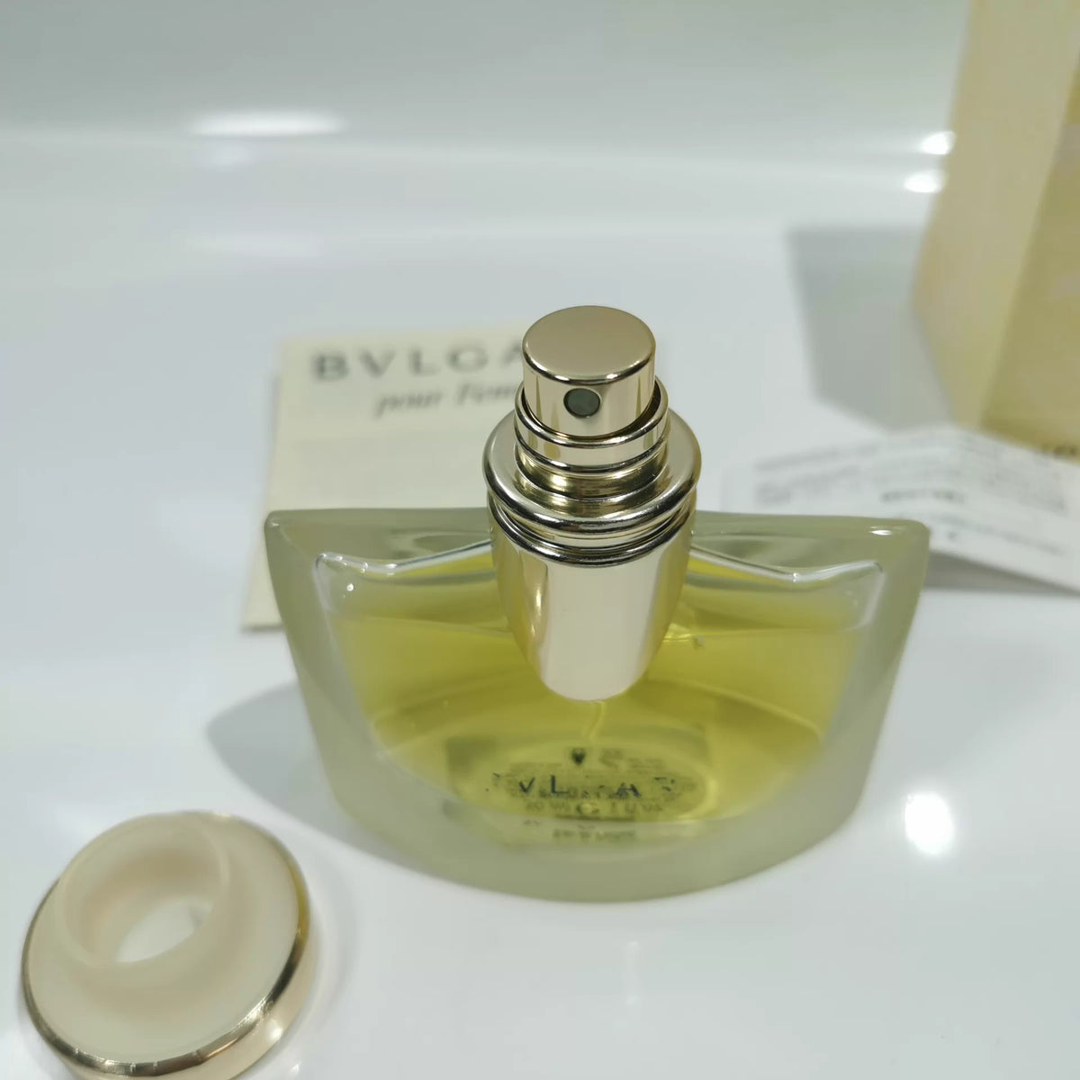 020926-184 Bvlgari Yellow Tea Remaining 30ml 1 oz