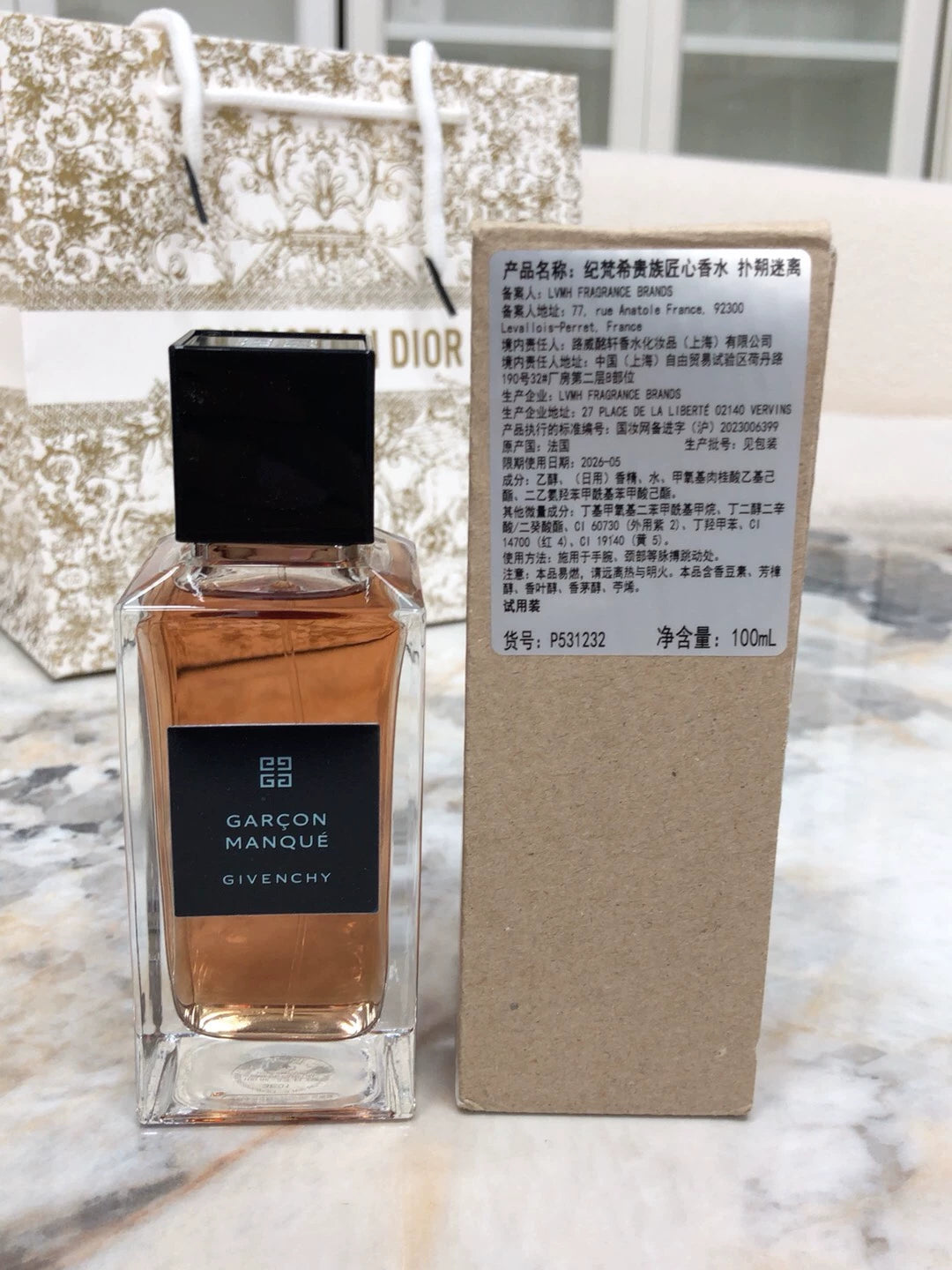 141026-40 Givenchy noble craftsmanship confusing Perfume 100ml 3.4 oz