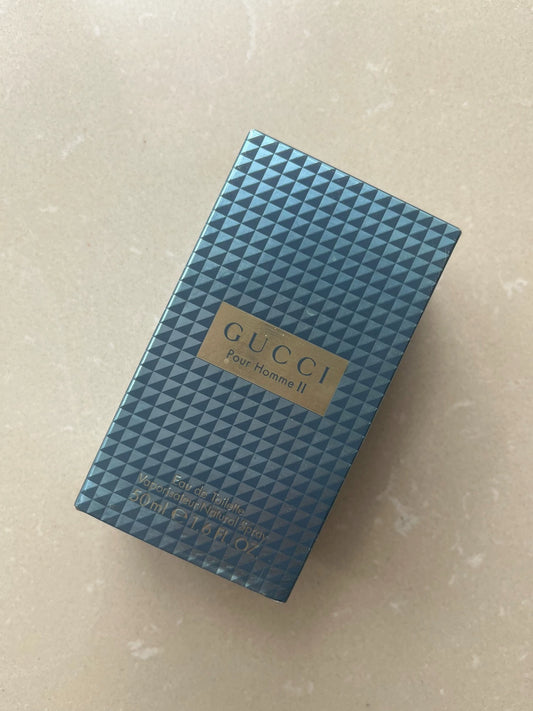 091025-20 Gucci Pour Homme II  Eau de Toilette EDT 50ml 1.7oz