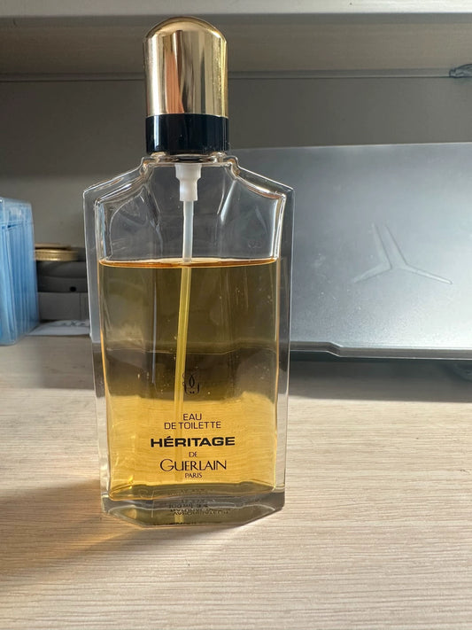 190326-23 Guerlain heritage gold lid EDT 100ml  3.4oz