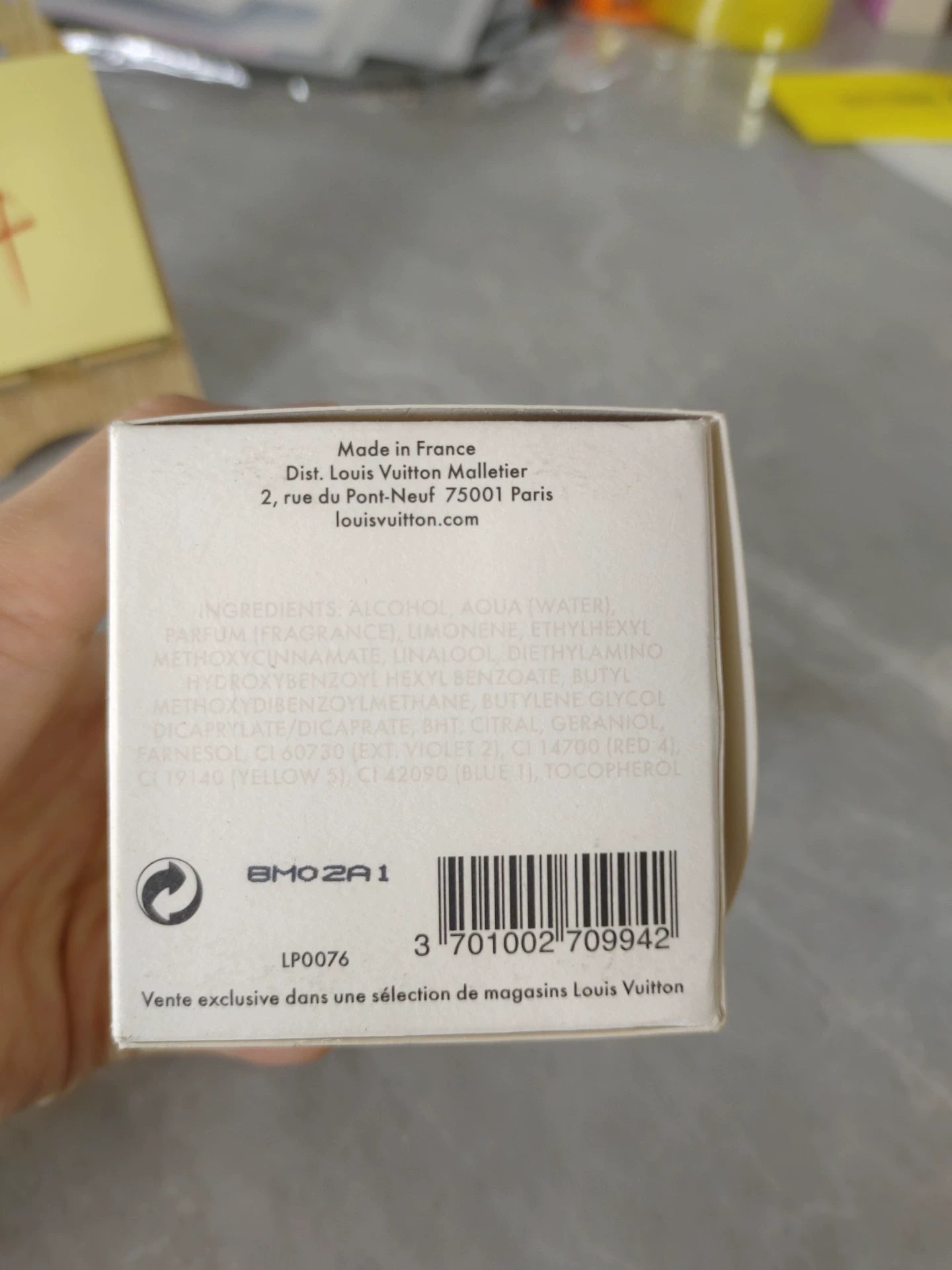 120625-104 Louis Vuitton Orage Eau de Parfum EDP 7.5ml 0.25oz