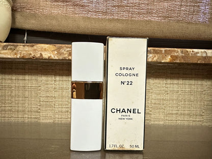 010325-15 Chanel No. 22 edc 50ml 1.7 oz eau de toilette