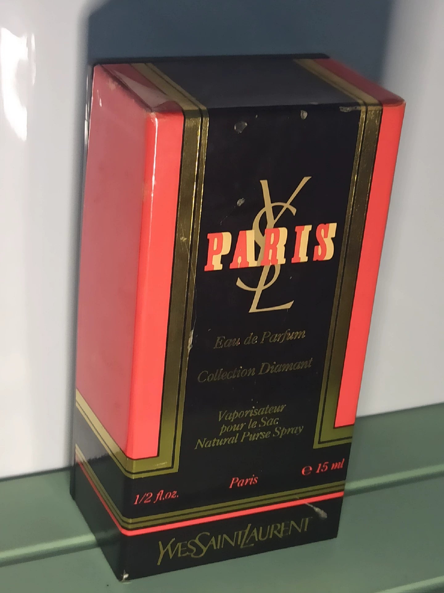 110526-130 Yves Saint Laurent Old Paris diamond EDP 15ml 0.5 oz